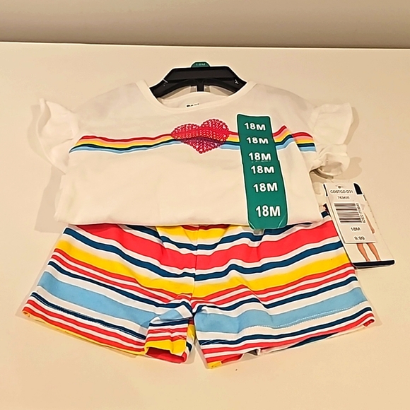 Baby girl summer matching set 18months - Picture 3 of 3